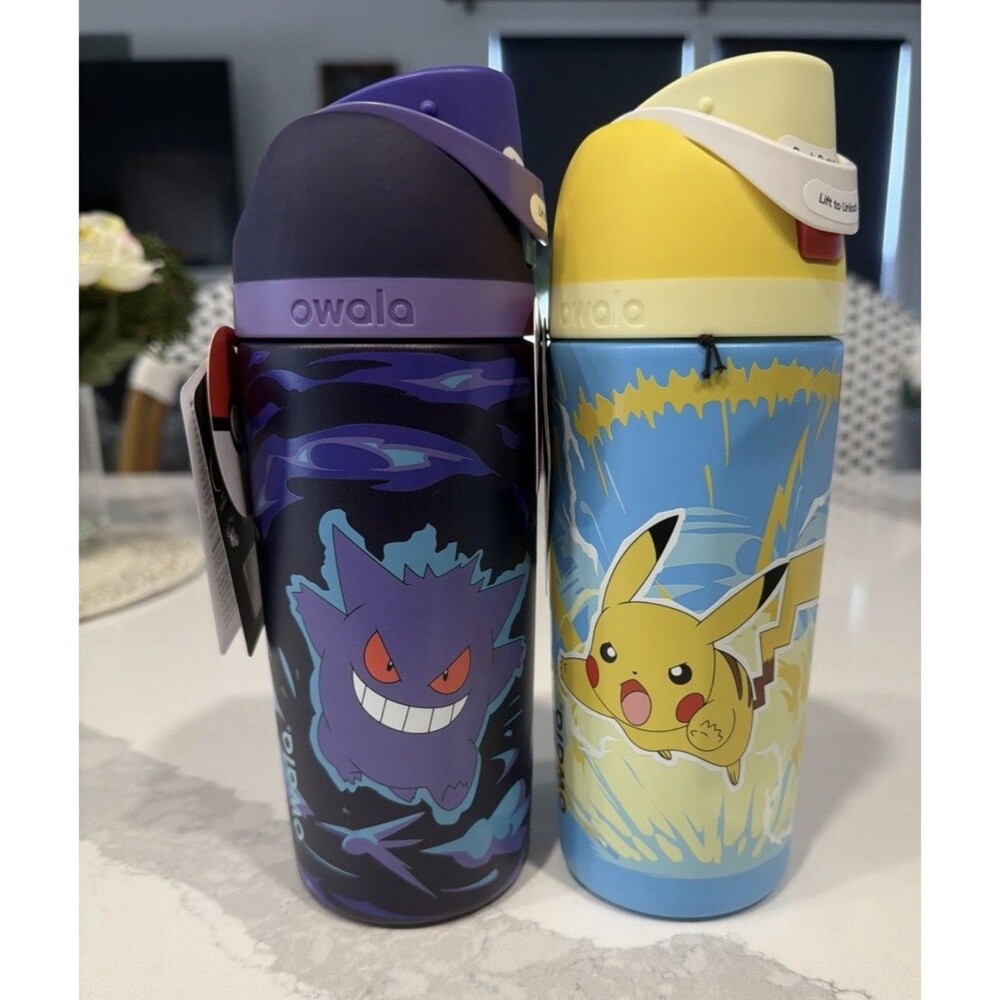Pokemon Owala Gengar and Pikachu